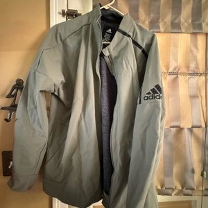 Adidas Green Zip Up Jacket